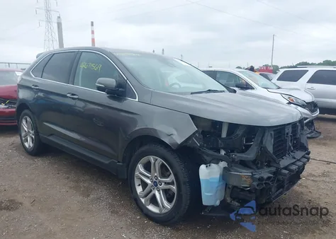 2018 Ford Edge Titanium from USA, damaged, VIN 2FMPK3K92JBB68076